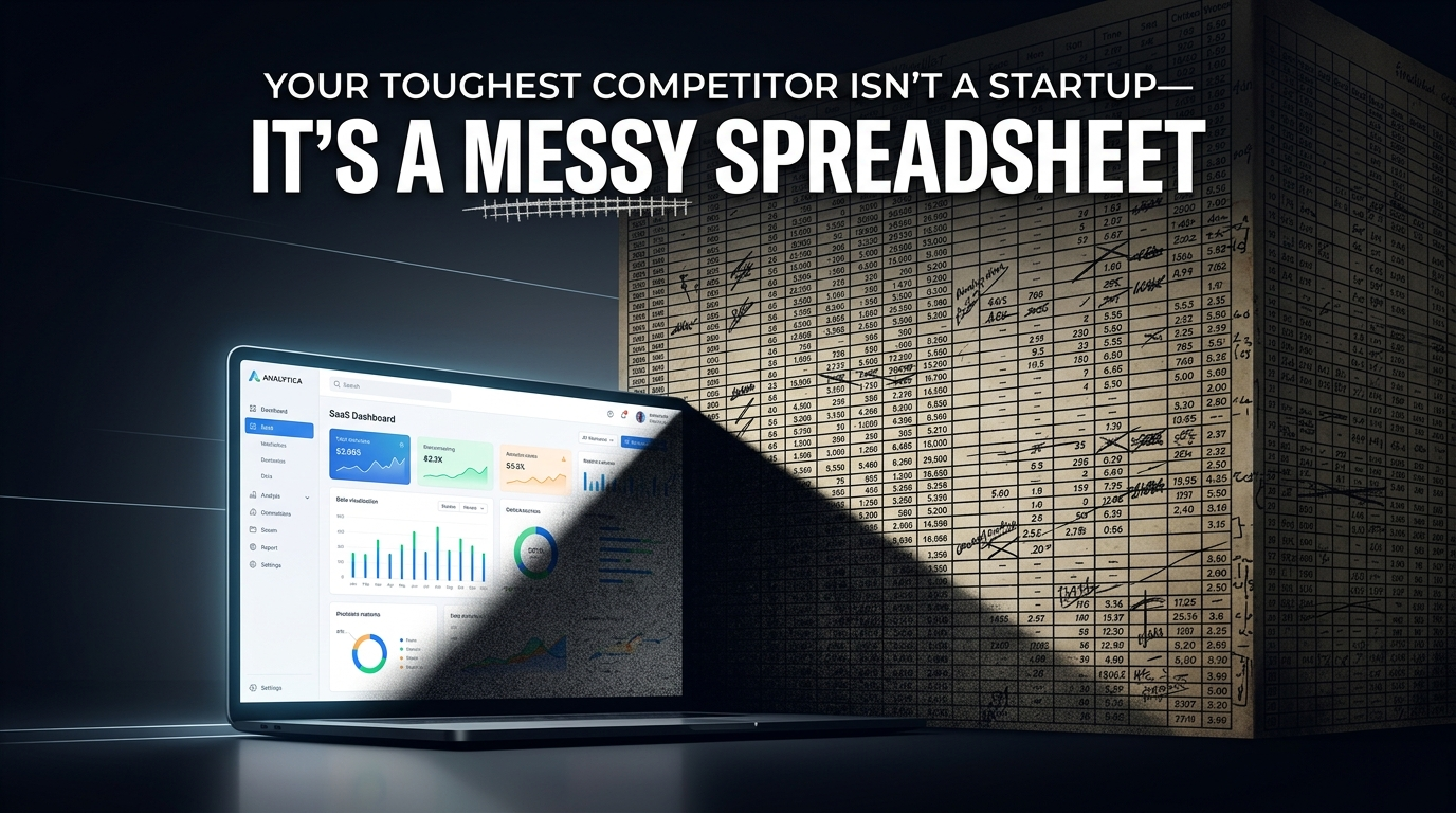 Your Toughest Competitor Isn’t a Startup—It’s a Messy Spreadsheet